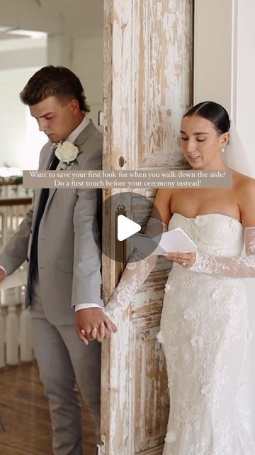 For Better For Worse on Instagram: "If you want to save the grand reveal for the aisle then a first touch is a must 🥹😍🥰 

This couple stole the moment for themselves to share private vows with each other 🫶 

Captured beautifully by @madisonjanefilms 

#forbetterforworse #fbfw #wedding #weddingvideography #firstlook #brideandgroom #weddingvideo #firsttouch #weddingideas #weddinginspiration #weddingplanning #weddingday #weddingvows #weddingdirectory" Private Wedding Vows, Private Vows Before Wedding, Private Vows, Private Wedding, Rustic Wedding Inspiration, Future Wedding Plans, Wedding Videography, Wedding Video, Wedding Plans