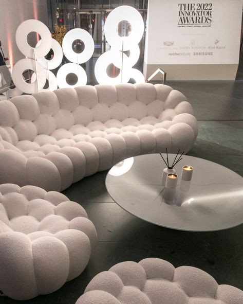 Bubble Couch, Roche Bobois Sofa, Bubble Sofa, Unique Chairs, Mansion Aesthetic, Santa Paula, Decor Salon, Luxury House Interior Design, Future Apartment Decor