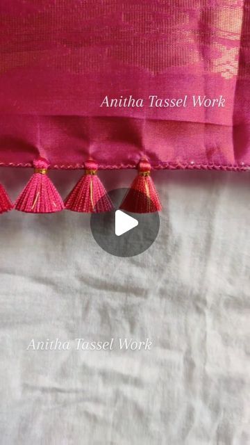 Designer saree & blouse ideas on Instagram: "Saree tassels✨️
.
Video credits @anithatasselwork 

Follow @sarees.blouses for styling inspirations.
.
***We, @sarees.blouses do not own any of the content posted on our page. Kindly DM @sarees.blouses or comment under the post for pic credits or removal***
.
(Styling inspiration, designer saree blouses, saree blouse ideas, designer sarees, insta shopping, influencers, indianwear, bridal shopping, bridal styling, indianwedding, southindianwedding,bridalmakeover, simple mehendi designs, bridal jewels, jewellery, designer blouse ideas, sarees.blouses, simple blouse ideas, simple blouse designs, designer sarees)
.
#sareestyling #stylinginspiration #designersareeblouses #sareeblousedesigns #sareesofinstagram #sareeblouseinspiration #stylingtips #blo Simple Saree Tassels Designs, Mehendi Designs Bridal, Designer Blouse Ideas, Saree Blouse Ideas, Blouses Saree, Designer Saree Blouses, Simple Mehendi, Designer Saree Blouse, Designer Tassels