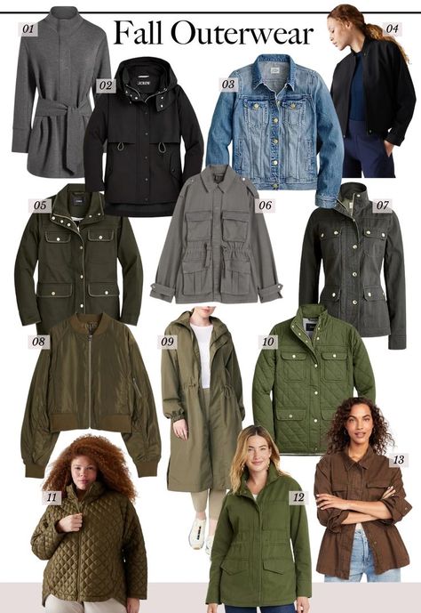 Fall Jackets For Women, Jackets For Women 2023, The Small Things Blog, Coat For Fall, Small Things Blog, Fall Outerwear, Jackets Fashion, The Small Things, One Two Three