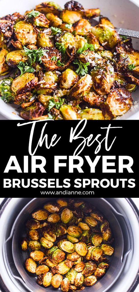 Air Fryer Brussel Sprouts, Air Fryer Brussels Sprouts, Brussel Sprout Recipes Roasted, The Best Air Fryer, Sprouts Recipe, Best Air Fryer, Recipes Air Fryer, Air Fryer Oven Recipes, Air Fry Recipes