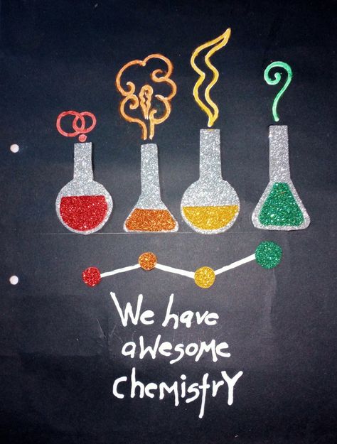 Chemistry File Cover Decoration, Chemistry Project Cover Page Ideas, Chemistry Project, Social Science Project, File Decoration, Chemistry Projects, Project Cover Page, File Decoration Ideas, English Projects