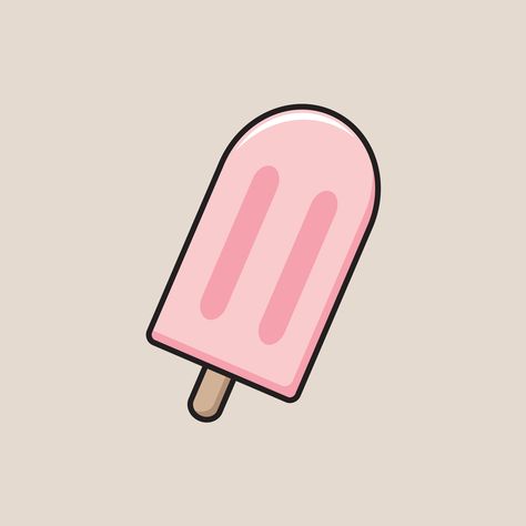 Flat design illustration #popsicle#icecream#dessert#sweets#sweettooth#yummy#popsicleicon#desserticon#icecreamicon#flatillustration#simpleillustration#cute#minimal#summer Popsicle Drawing Easy, Popsicle Doodle, Cute Summer Drawings, Popsicle Drawing, Popsicle Illustration, Drawing App Icon, Kawaii Popsicle, 3d Doodler, Pool Drawing