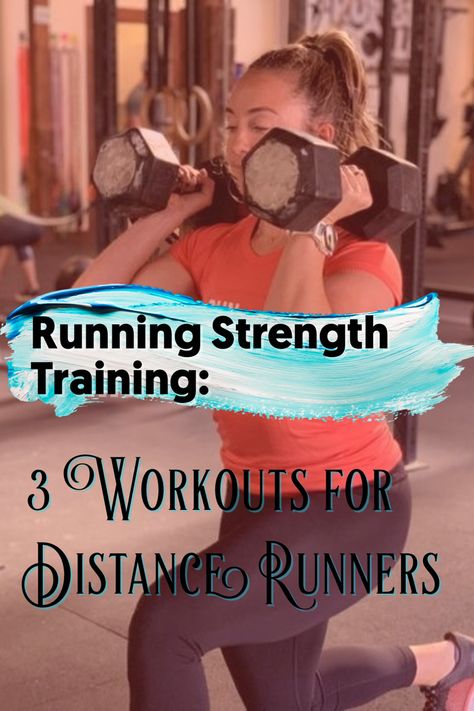 Runners are usually resistant to anything that takes them away from getting in the miles, and that includes strength training. We’re here to show you how three of our favorite workouts can actually benefit your running and how easily you can incorporate them into your training plan. From injury prevention to increased speed to building endurance, strength training for distance runners is a worthy practice. Runners Strength Training Plan, Workout Plan For Runners, Strength Workouts For Runners, Runner Cross Training Workout, Running Weight Training, Full Body Workout For Runners, Runners Workout Strength, Hiking Exercises, Strong Runner