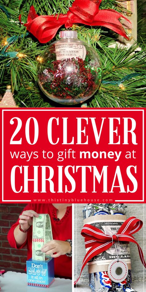 Looking for a fun and creative way to gift money this Christmas? Here are over 20 unique Christmas money gift ideas that make gifting money fun and creative. Unique Ways To Give Money For Christmas, Ways To Gift Money, Money Gifts Christmas, Ways To Give Money, Diy Christmas Baskets, Gift Money Holder, Gifting Money, Wrapping Money, Hippie Christmas