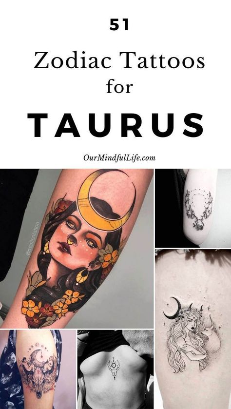 Taurus Tattoo Goddess, Tatoos Woman Taurus, Taurus Warrior Tattoo, Taurus Skull Tattoo For Women, Taurus Gemini Cusp Tattoo, Taurus Zodiac Tattoo For Women, Taurus Sleeve Tattoos For Women, Unique Taurus Tattoo Ideas For Women, Tattoo Ideas Female Taurus