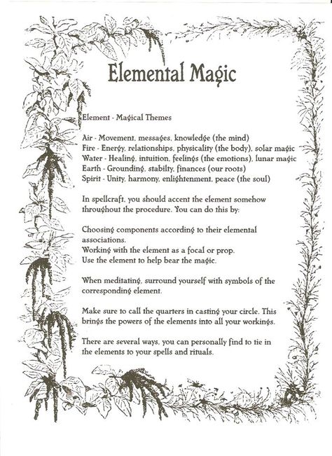 Wicca Books, Witches Cupboard, Witchy Essentials, Earth Spirituality, Elemental Magick, Mermaid Spells, Witchcraft Quotes, Witchcraft Spells For Beginners, Spells For Beginners