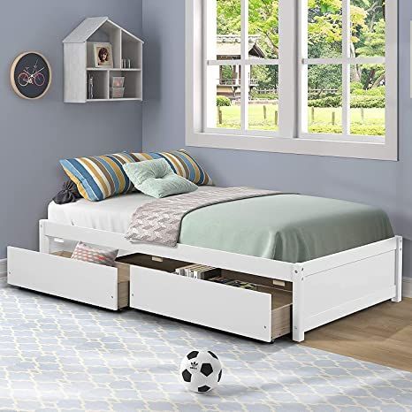 Twin Bed Frames, Kids Platform Bed, Wood Twin Bed, Twin Storage Bed, Twin Platform Bed Frame, Kids Beds With Storage, Bed Frame With Drawers, Twin Size Bed Frame, Wood Platform Bed Frame