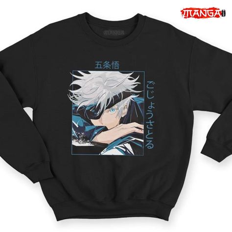 Jujutsu Kaisen Sweatshirt Gojo Satoru Anime Check more at https://mangatee.com/product/gojo-satoru-anime-jujutsu-kaisen-sweatshirt/ Gojo Sweatshirt, Jujutsu Kaisen Merch, Gojo Satoru Anime, Oc Outfits, Tokio Revengers, Anime Merch, Gojo Satoru, Pretty Clothes, Anime Outfits