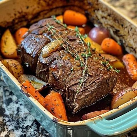 Ina Garten | Classic Pot Roast❤️😋 | Facebook Classic Pot Roast, Pot Roast Recipe, Beef Pot Roast, Beef Chuck Roast, Roast Recipe, Pot Roast Recipes, Beef Chuck, Tender Beef, Chuck Roast