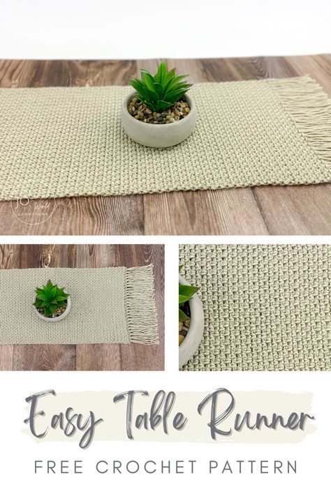 Table runner pattern easy