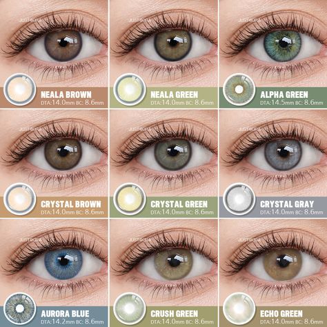 Unlock the allure in your eyes with our enchanting collection of lenses, tailor-made for small pupils. 👁️😼⁠💫 Let your gaze glow with captivating beauty, as each lens adds a touch of irresistible charm.⁠ ---- #just4kira #coloredcontacts Eye Contact Colors Natural, Lens Colour For Fair Skin, Eyes Lenses Color, Contact Lenses For Filipina, Eye Lenses Color For Indian Skin, Hazel Lens, Eye Lenses Color, Colour Lens, Henna Crown