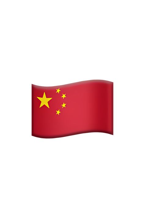 The emoji 🇨🇳 depicts the flag of China, which consists of a red background with five yellow stars arranged in a five-pointed pattern in the upper left corner. Bendera China, Flag Of China, Apple Emojis, Flag Emoji, Chinese Flag, Ios Emoji, China Flag, The Emoji, Copy Paste