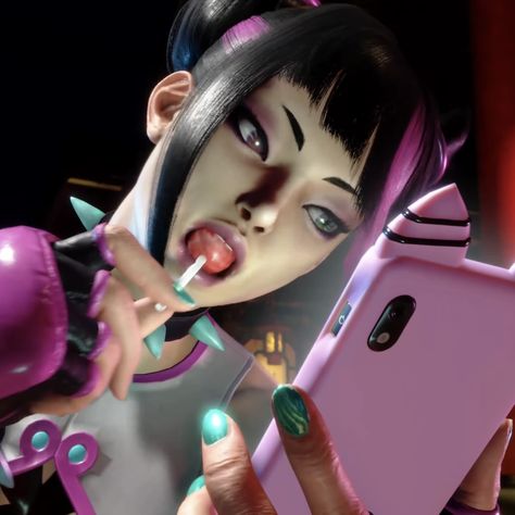 Juri Han Icon, Video Game Pfp, Pfp Coquette, Game Pfp, Juri Street Fighter, Coquette Pfp, Juri Han, Han Icon, Pfp Icons