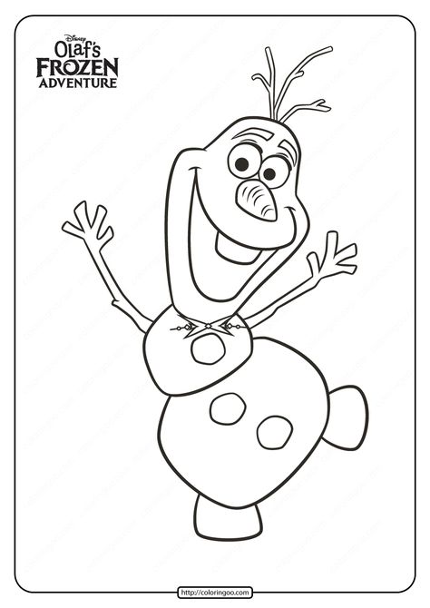 Olaf is a snowman built by Elsa. He is based on a similar snowman built by Elsa and her sister, Anna, when they were both young. Though she was unaware of it, Elsa imbued Olaf with life, and the snowman proved instrumental in Anna’s quest to find her sister. #printable #frozen #olaf #disney #adventure #coloring #drawing #cartoon #painting #page #book #elsa #anna #princess Olaf Coloring Pages, Olaf Drawing, Elsa Drawing, Elsa Coloring Pages, Snowman Coloring Pages, Olaf's Frozen Adventure, Frozen Coloring Pages, Turtle Coloring Pages, Disney Olaf