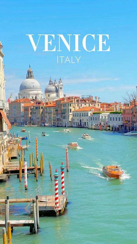 Venice In A Day, Italia Aesthetic, Venice City, Italy Poster, Italian Life, Venice Italy Travel, Venice Travel, Italy Tours, Italy Aesthetic