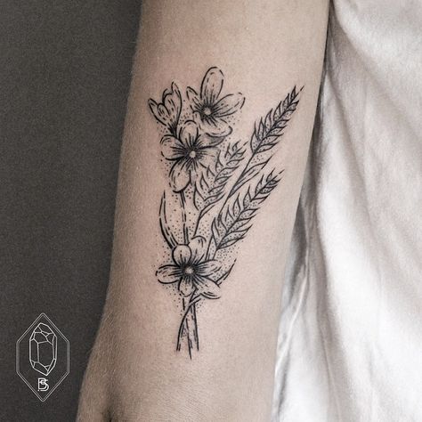 Wheat Tattoo, Istanbul Tattoo, Tattoo Feminina, Small Tattoo, Skin Art, Piercing Tattoo, Love Tattoos, Pretty Tattoos, Wrist Tattoos