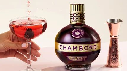 What Is Chambord And How Do You Drink It? Drinks With Chambord, Chambord Margarita, Chambord Drinks, Chambord Recipes, Chambord Liqueur, French Cognac, French Martini, Flavored Vodka, Tasting Table