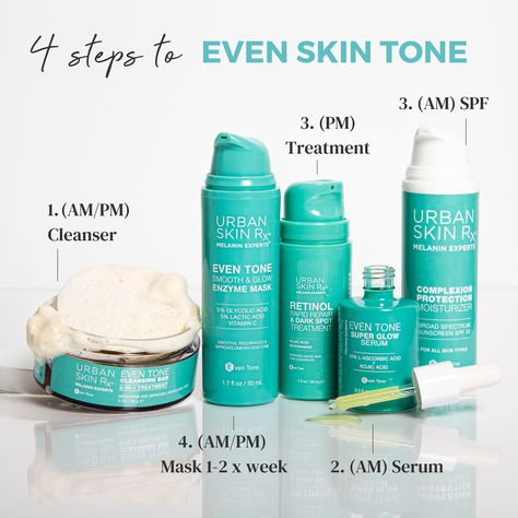 Are you struggling with #hyperpigmentation and #darkspots? 🤔 We have the perfect 4-step Even Tone #skincareroutine for you, and you can now find these items online or in-store at your local Walgreens! Hyperpigmentation Routine, Products For Dark Spots, Spots On Skin, Medical Aesthetician, Retinol Moisturizer, Skin Quiz, Face Care Routine, Hygiene Care, Skincare Packaging