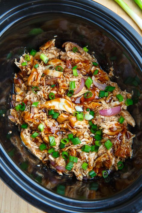 Sticky Sauce, Tender Meat, Slow Cooked Chicken, Chicken Easy, Sesame Chicken, Chicken Slow Cooker Recipes, Easy Slow Cooker Recipes, Honey Garlic Chicken, Honey Recipes