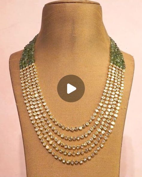 Tyaani Fine Jewellery on Instagram: "Capture the spotlight with our mesmerizing masterpiece from the Talaash collection.😍  Featuring cascading layers of polki diamonds and captivating green morganite stones, this necklace is guaranteed to turn heads wherever you go. ✨  Available on our website: www.tyaani.com & stores.  📍 Mumbai, Hyderabad, Bangalore, Delhi  #Tyaani #FineJewellery #TyaaniByKaranJohar #Diamonds #DiamondJewellery #UncutDiamonds #Talaash #PolkiNecklace #JewelleryLovers #JewelleryCollection" Cascading Layers, Polki Necklace, Fine Jewellery, Morganite, Hyderabad, Bangalore, Mumbai, Diamond Jewelry, Fine Jewelry