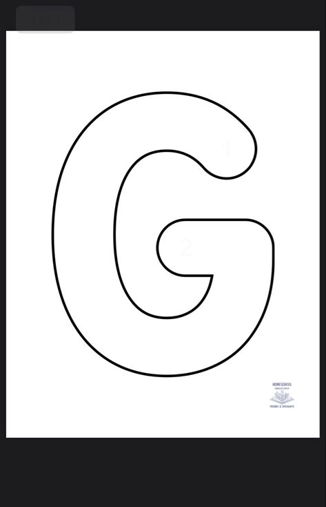 Large uppercase letter G for printing Letter G Projects For Preschool, Letter G Activities For Preschool Crafts, Letter G Printables Free, G Is For Craft Preschool, Preschool Letter G Crafts, Preschool Letter G Activities, Letter G Activity For Preschoolers, Letter G Activities For Kindergarten, Letter G Activities For Toddlers