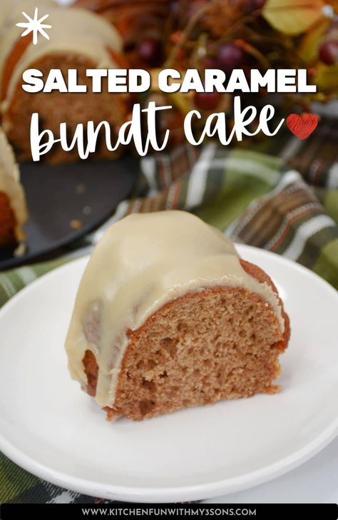 Caramel Pudding Cake, Caramel Pound Cake Recipe, Caramel Bundt Cake, Salted Caramel Pudding, Caramel Pound Cake, Salted Caramel Frosting, Salted Caramel Cake, Caramel Pudding, Nothing Bundt Cakes