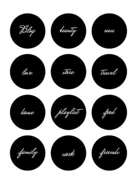 Black Highlights For Instagram, White Instagram Theme, Ig Graphics, Highlights For Instagram, Ig Icons Highlights Aesthetic, Highlight Ideas, Highlight Story, Black Instagram, Eye Quotes