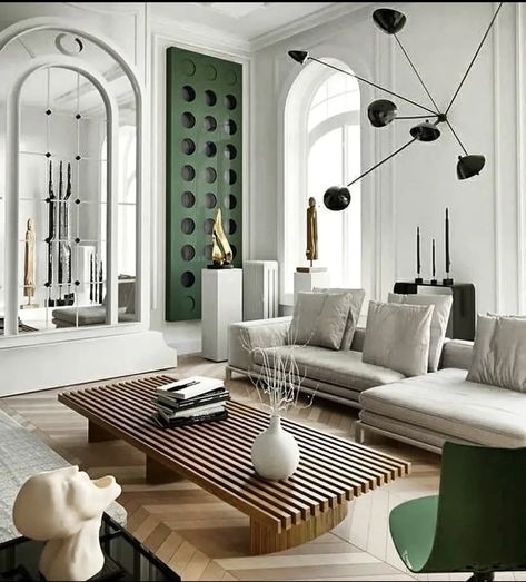 Modern Organic Interior Design, Artdeco Interiors, Organic Interior Design, Interior Modern, Living Room Inspo, Interior Design Trends, Home Fashion, Marbella, Modern Interior Design