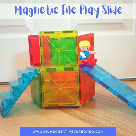 Magnetic Tiles Building Ideas, Magnetic Tiles Ideas Easy, Magnatiles Building Ideas, Easy Magnatile Builds, Easy Magnatile Ideas, Simple Magnatiles Ideas, Magnetiles Builds, Magna Tiles Printables, Picasso Tiles Building Ideas