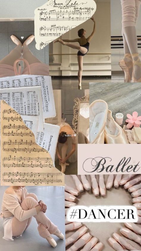 Ballet Lockscreen, Ballet Collage, Ballerina Wallpaper, Ballet Attire, Ballet Wallpaper, Ballet Inspired Fashion, Dance Wallpaper, Dancer Lifestyle, Ballet Aesthetic