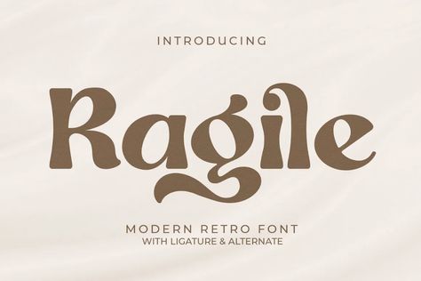 Ragile Font - Dafont Free Font Ligature, Logo Board, Classic Typeface, Silhouette Fonts, Logo Book, Free Commercial Fonts, Business Fonts, Luxury Font, Title Font