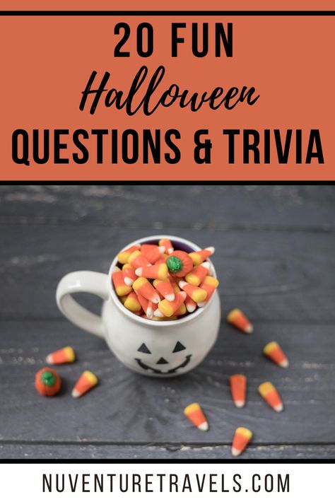 Halloween Conversation Starters, Team Ice Breakers, Meeting Ice Breakers, Ice Breakers For Work, Road Trip Questions, Halloween Questions, A Scary Movie, Types Of Candy, Penny Candy