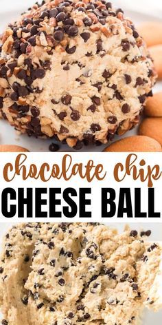 Dessert Cheeseball, Chocolate Cheese Ball, Chocolate Chip Cheese Ball, Cream Cheese Balls Recipe, Dessert Cheese Ball, Cheese Ball Recipes Easy, Cheese And Chocolate, Cream Cheese Ball, Recipes To Try At Home