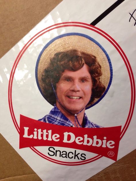 Lil Debbie Will Farell, Lil Debbie, Debbie Snacks, Laugh Till You Cry, Little Debbie, Will Ferrell, Comic Relief, Jimmy Fallon, Inside Jokes