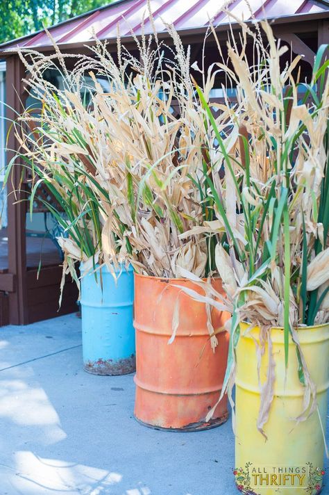 Festival Wedding Flowers, Fall Festival Decorations, Fall Harvest Party, Fall Carnival, Harvest Fest, Corn Stalks, Deco Champetre, Harvest Party, Fall Fest