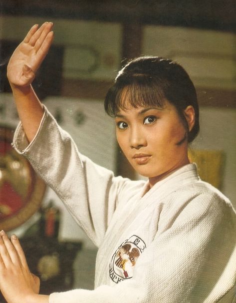 Angela Mao in a great martial arts film called Hapkido. Female Movie Characters, Korean Martial Arts, Action Movie Stars, Martial Arts Film, Francois Truffaut, Kung Fu Movies, Kung Fu Martial Arts, Female Martial Artists, Martial Arts Movies