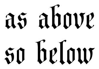 As Above So Below Quotes, Cool Spiritual Tattoos, As Above So Below Drawing, As Above So Below Tattoo Design, 12:34 Tattoo, As Above So Below Tattoo Words, Poet Tattoo, Two Word Tattoos, Curse Tattoo