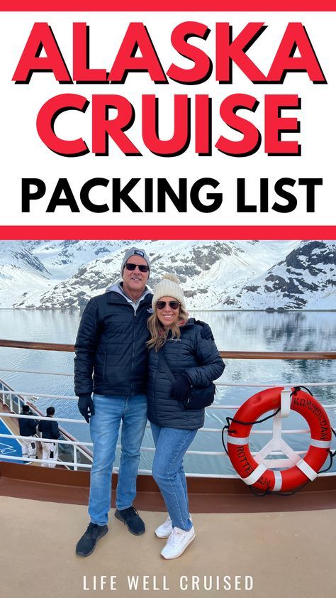 Going on an Alaska cruise & wondering what to pack? This Alaska cruise packing list includes everything you need to be ready for your Alaskan cruise vacation. From cruise essentials to clothing to pack for Alaska, this Alaska cruise packing list is a must-read for first time cruisers to Alaska. Alaskan Cruise Essentials, Alaska Cruise Outfits July, Alaskan Cruise Packing List, Packing For An Alaskan Cruise, Alaskan Cruise Excursions, Packing For Alaska, Alaska Packing List, Alaska Hiking, Alaska Cruise Packing List