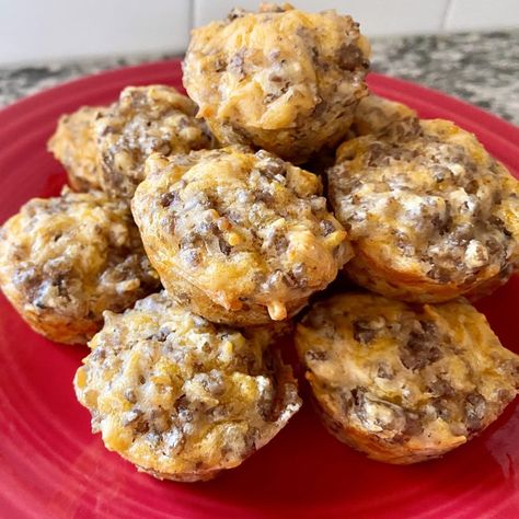 Favorite Egg Free Breakfast & Brunch Recipes - Safely Delish Sausage And Cheese Muffins, Meatballs And Zucchini Noodles, Meatballs And Zucchini, Sausage Breakfast Muffins, Eggless Breakfast, Sausage Mushroom, Gluten Free Sausage, Egg Free Breakfast, Keto Meatballs