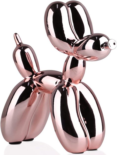 Balloon Dog Sculpture, Jeff Koons, Dog Sculpture, Dog Statue, Balloon Dog, Dog Figurines, Animal Figurines, Tea Ceremony, The Balloon