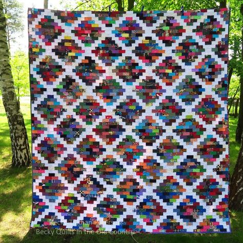 Mosaic Variation" Mosaic Quilt Patterns, Mosaic Quilt, Bed Quilt Patterns, Pdf Quilt Pattern, Strip Quilts, Twin Quilt, Pattern Images, Scrappy Quilts, Free Quilting