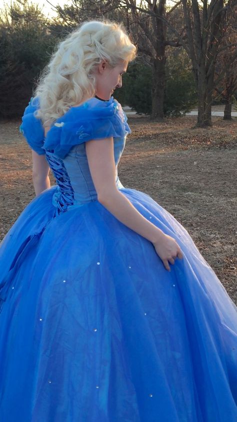 Cinderella 2015 Dress, Real Disney Princesses, Periwinkle Dress, Cinderella 2015, 16 Dress, Dress 2015, Sweet 16 Dresses, Quince, Sweet 16