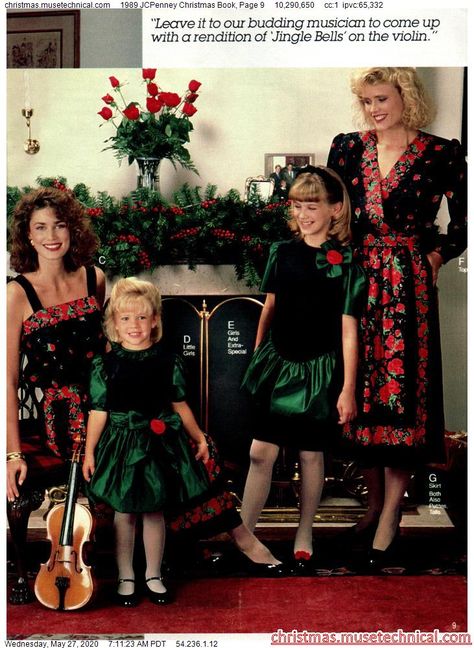 Jcpenney Christmas Catalog, 80’s Dresses, 1990s Christmas, Fashion 1910, 1900s Fashion, 80s Outfit, Cinderella Dresses, Christmas Catalogs, Girly Dresses