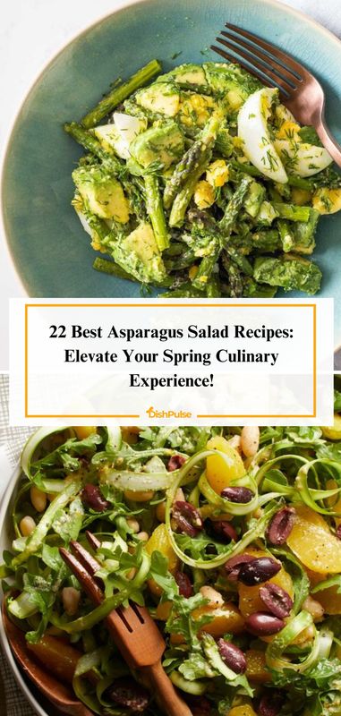 Elevate your spring culinary experience with the 22 Best Asparagus Salad Recipes! From refreshing salads to hearty grain bowls, celebrate the flavors of spring with these vibrant and delicious dishes. 🥗🌱 


#AsparagusSalad #SpringCulinary #FreshFlavors #HealthyEating #DishPulse 𝗟𝗼𝘃𝗲 𝘁𝗵𝗶𝘀? 𝗚𝗶𝘃𝗲 𝗶𝘁 𝗮 𝗵𝗲𝗮𝗿𝘁! Artichoke And Asparagus Salad, Asparagus Dinner Recipes, Aspargus Salad, Asparagus Salad Recipes, Fresh Asparagus Recipes, Recipes For Asparagus, Grilled Asparagus Salad, Lemon Asparagus Pasta, Apple Breakfast Recipes