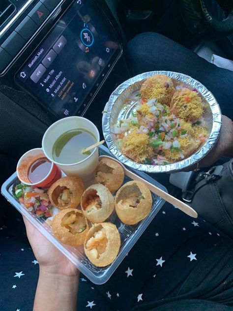 #love #food #india #snacks #car #eating #wholesome Food In Car Snap, Food In Car, Elliptical Workout, Date Recipes, Night Biking, India Food, Food Board, Indian Snacks, Morning Breakfast