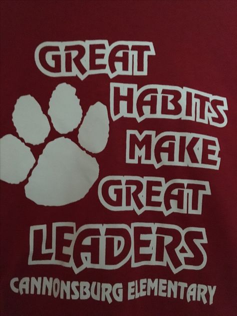 2016 Leader In Me shirts for Cannonsburg Elementary Leader In Me Shirts, School Spirit Wear Designs, Student Council Shirts Design, Elementary School Spirit Shirts, Leadership Shirts, School Tshirt Designs, Spirit Wear Designs, Pto Board, Staff Shirts