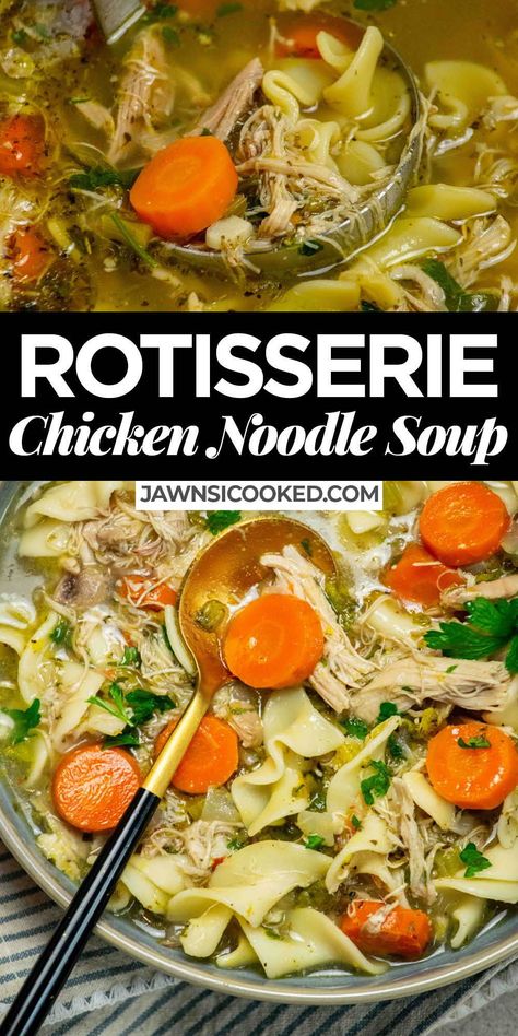 Salt And Lavender Chicken Noodle Soup, Leftover Roast Chicken Soup, Best Ever Homemade Chicken Noodle Soup, How To Make Chicken Noodle Soup From Rotisserie Chicken, Chicken Soup With Leftover Chicken, Easy Chicken Noodle Soup Recipe Rotisserie Chicken, Homemade Chicken Noodle Soup With Rotisserie Chicken, Eating Well Creamy Chicken Noodle Soup With Rotisserie Chicken, Best Easy Chicken Noodle Soup