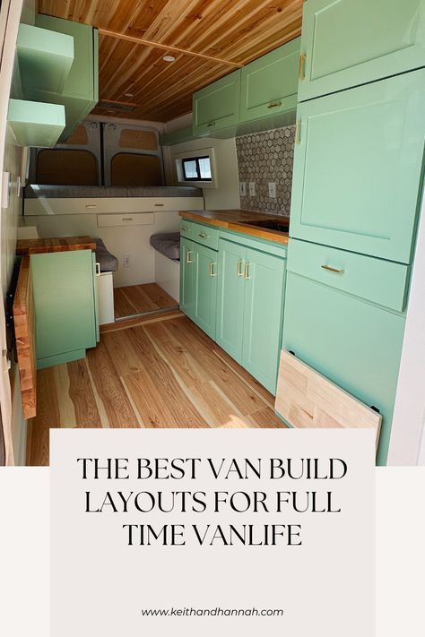 Discover the top van build layouts for full-time vanlife enthusiasts! Our expertly curated collection of spacious, functional, and stylish van conversion ideas will inspire your nomadic journey. From clever storage solutions to cozy sleeping arrangements, these layouts are designed to maximize comfort and adventure. Start your dream life on the road with these van build inspirations today! Mwb Van Conversion Layout, Camper Van Conversion Ideas, Van Build Layout Ideas, Promaster Van Conversion 159 Layout, 15 Passenger Van Conversion, 144 Sprinter Van Conversion Layout, Transit Van Conversion Layout, Promaster Van Conversion Layout, Vanlife Layout