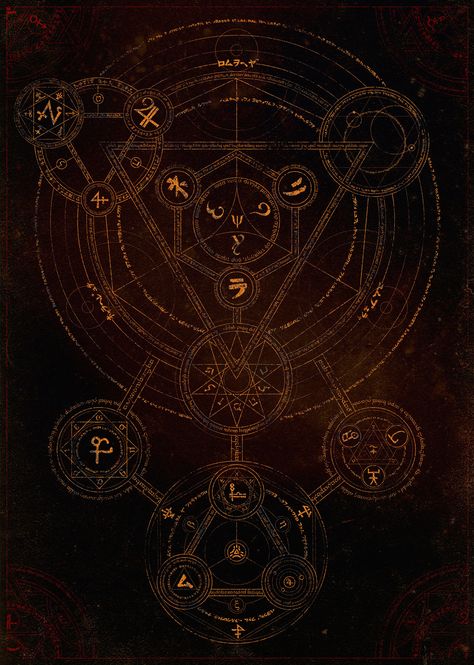 Magic Circle on Behance Spell Circle, Transmutation Circle, Summoning Circle, Dnd Inspiration, Occult Symbols, Alchemy Symbols, Magic Symbols, Pentacles, 다크 판타지